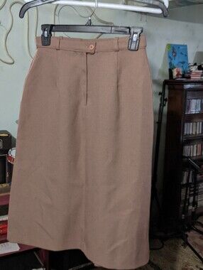 Vintage Perspective Pencil Skirt